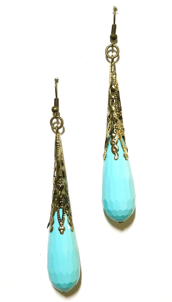 Turquoise Teardrop Earrings