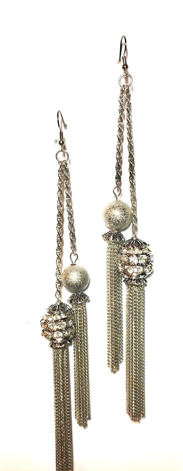 Ball and Chain Earrings